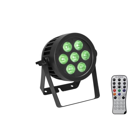 EUROLITE Weather-proof (IP65) spotlight with 7x7in1 LED