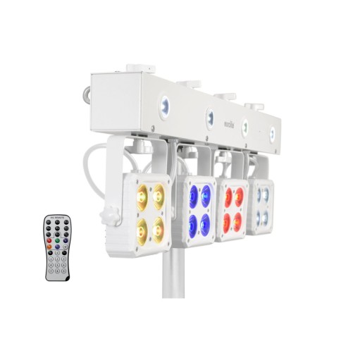 EUROLITE LED DMX ΜΠΑΡΑ ΜΕ 4 RGBW LED SPOTS EUROLITE LED DMX ΜΠΑΡΑ ΜΕ 4 RGBW LED SPOTS