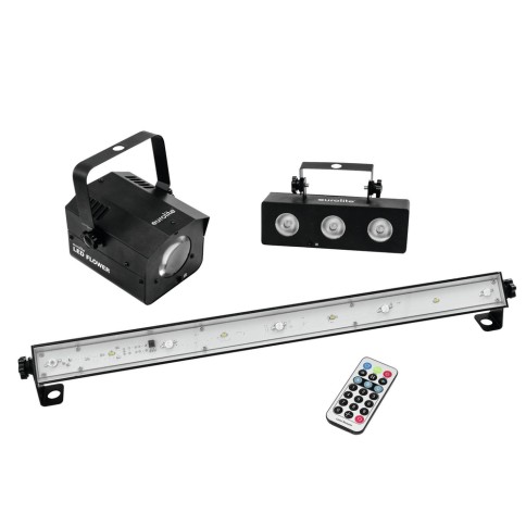 EUROLITE SET 3 ΦΩΤΙΣΤΙΚΩΝ LED ΕΦΦΕ