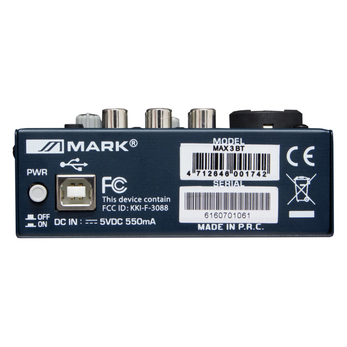 BLUETOOTH & USB MIXER 3 ΚΑΝΑΛΙΩΝ BLUETOOTH & USB MIXER 3 ΚΑΝΑΛΙΩΝ