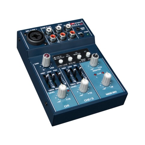 MARK BLUETOOTH & USB MIXER 3 ΚΑΝΑΛΙΩΝ MARK BLUETOOTH & USB MIXER 3 ΚΑΝΑΛΙΩΝ