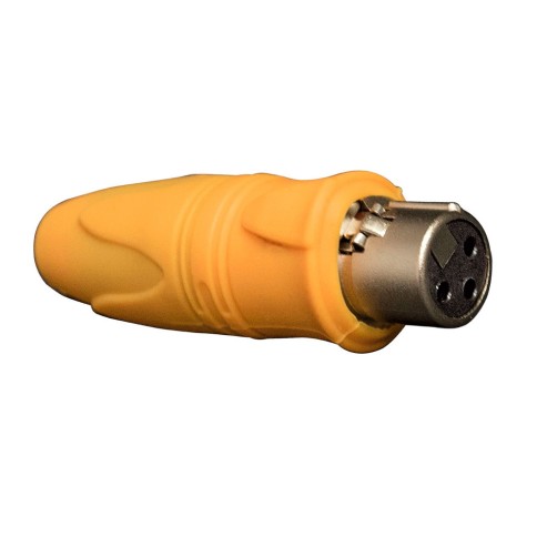 MARK 3 POLE FEMALE CABLE CONNECTOR WATERPROOF