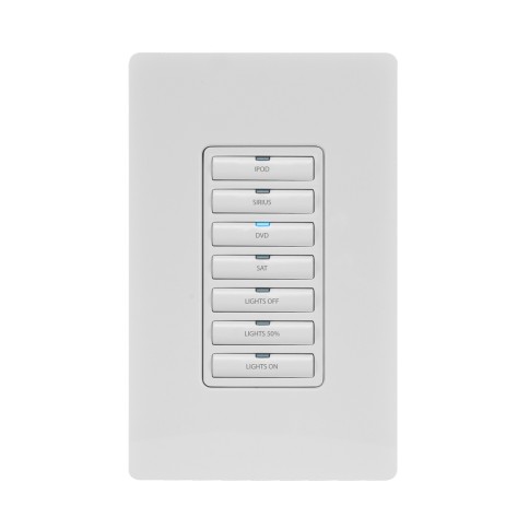 AMX Metreau 7-Button Ethernet Keypad,Black