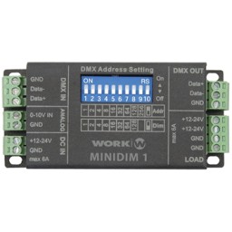 WORK SINGLE CONTROLLER 6A 12/24V 6A