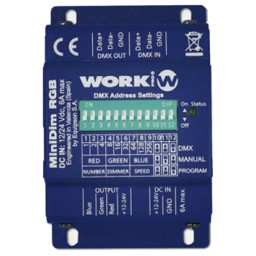 WORK 3CH RGB CONTROLLER 6A 12/24V