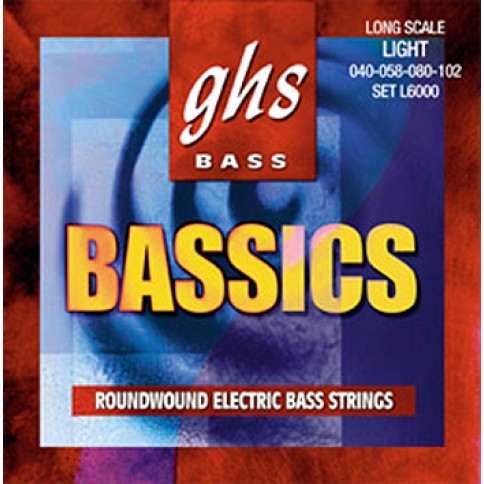 GHS ΣΕΤ ΧΟΡΔΕΣ ΜΠΑΣΟΥ BASSICS