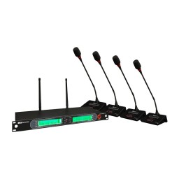 MARK WIRELESS CONFERENCE SYSTEM WITH 4 DESKTOP MICS