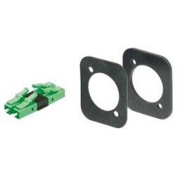 NEUTRIK SINGLEMODE APC TRANSCEIVER ADAPTER GREEN