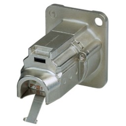 NEUTRIK D-SHAPE CAT6A PANEL CONNECTOR