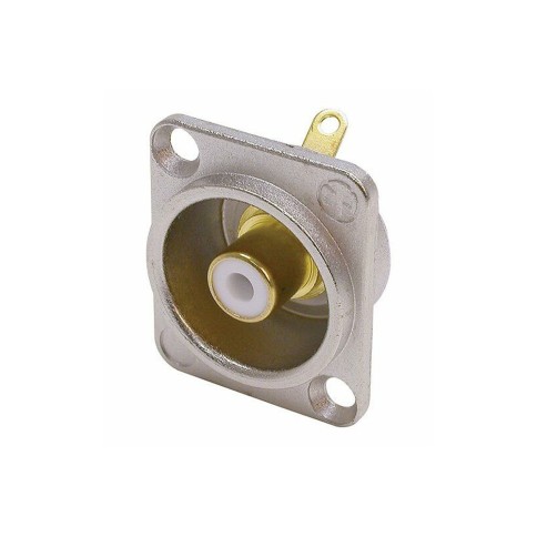 NEUTRIK PHONO SOCKET IN D-SHAPE HOUSIN