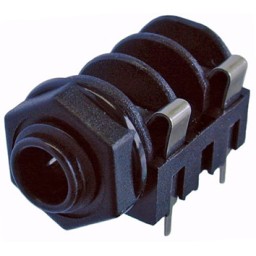 NEUTRIK MONO, SWITCHED, FULL THREADED NOSE,PCB MOUNT