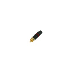 REAN RCA PHONO PLUG GOLD.RED RING REAN RCA PHONO PLUG GOLD.RED RING