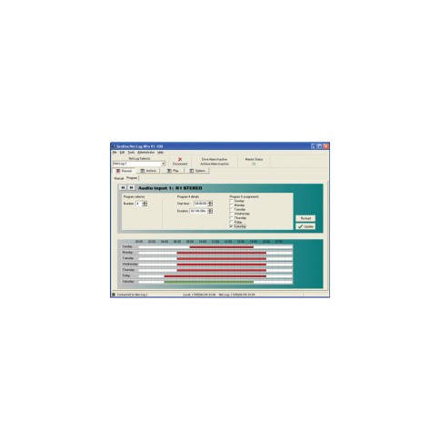 SONIFEX Net-Log-Win Windows Software - 2 Stream License SONIFEX Net-Log-Win Windows Software - 2 Stream License