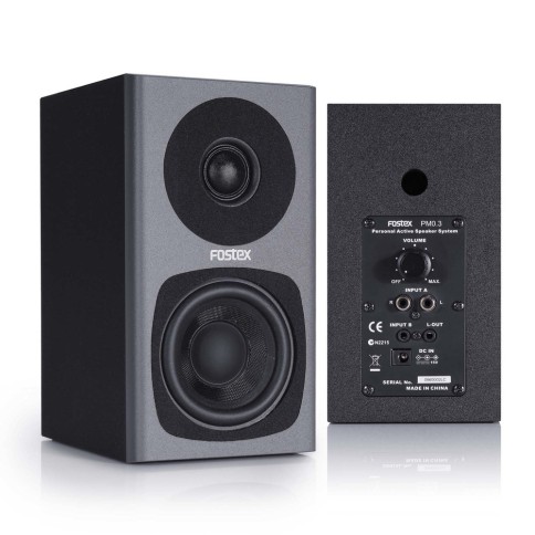 FOSTEX 2-WAYS ACTIVE SPEAKER,2x15W, 3''