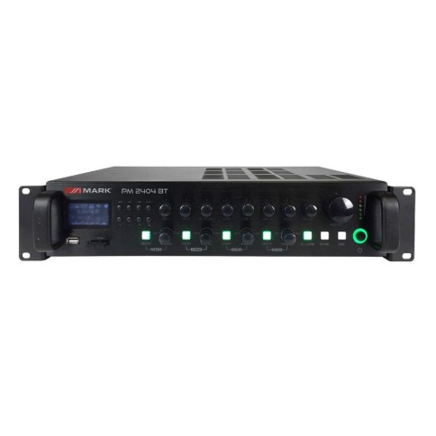 MARK  ΟΛΟΚΛΗΡΩΜΕΝΟΣ ΕΝΙΣΧΥΤΗΣ 240W/4 ΖΩΝΕΣ USB/SD/FM/BL