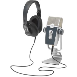 AKG HEADPHONES K 371 + LYRA MICROPHONE