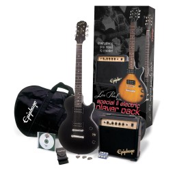 EPIPHONE LES PAUL SPECIAL II PLAYER PACKAGE EBONY
