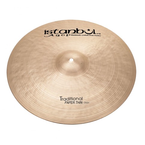 ISTANBUL 17'' TRADITIONAL PAPER THIN CRASH ISTANBUL 17'' TRADITIONAL PAPER THIN CRASH