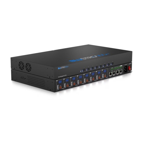 BLUSTREAM 8-port Managed 5-24V DC PDU BLUSTREAM 8-port Managed 5-24V DC PDU