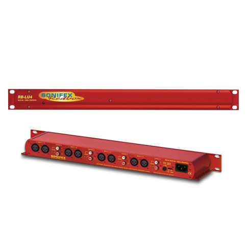 SONIFEX Quad Stereo Balanced to Unbalanced Converter (1U)
