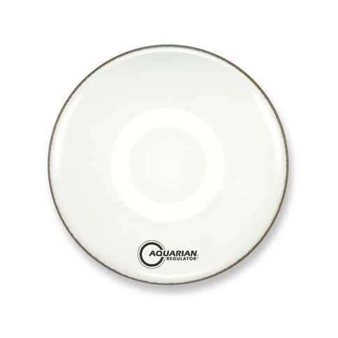 AQUARIAN 22'' FRONT BASS W/RING WHITE