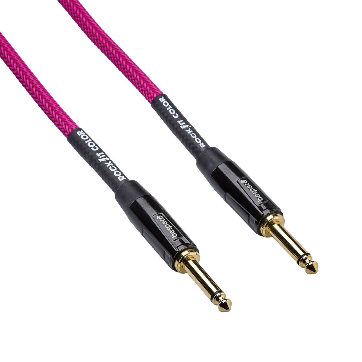 BESPECO INSTRUMENT CABLE JACK/JACK 6M ROCKIT SERIES PINK BESPECO INSTRUMENT CABLE JACK/JACK 6M ROCKIT SERIES PINK