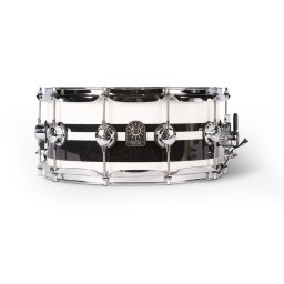NATAL CAFE RACER SNARE DRUM PIANO WHITE, BLK SPKLE