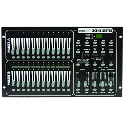 EUROLITE LIGHTING DESK 12/24 CHANNELS DMX