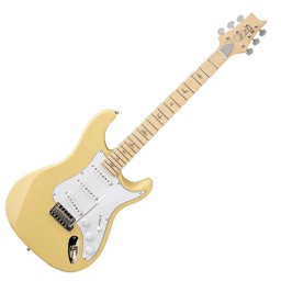 PRS GUITARS ELECTRIC GUITAR SE SILVER SKY MAPLE FB MOON WHITE