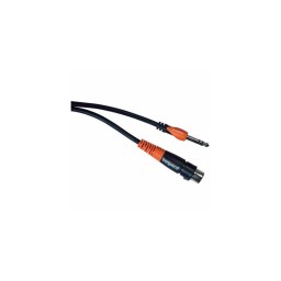 BESPECO MICROPHONE CABLE XLR-TRS 1M