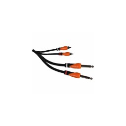 BESPECO CABLE 2 JACK MONO/2 RCA MALE 3m
