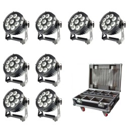 PLS SET OF 8 PCS ST-918WB IN A CHARGING F/C WITH WHEELS