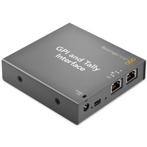 BLACKMAGIC DESIGN GPI and Tally Interface