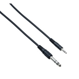 BESPECO CABLE 6,3 STEREO JACK/3,5 STEREO JACK 3m