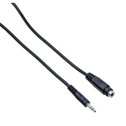 BESPECO EXTENTION CABLE 3,5mm ST.JACK/3,5 ST JACK 1,5m
