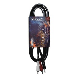 BESPECO CABLE ADAPTOR 3,5mm STEREO JACK/2xRCA 3m