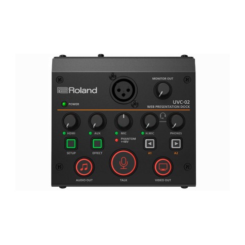 ROLAND WEB PRESENTATION DOCK WITH HDMI & MIC/LINE ENTRY ROLAND WEB PRESENTATION DOCK WITH HDMI & MIC/LINE ENTRY