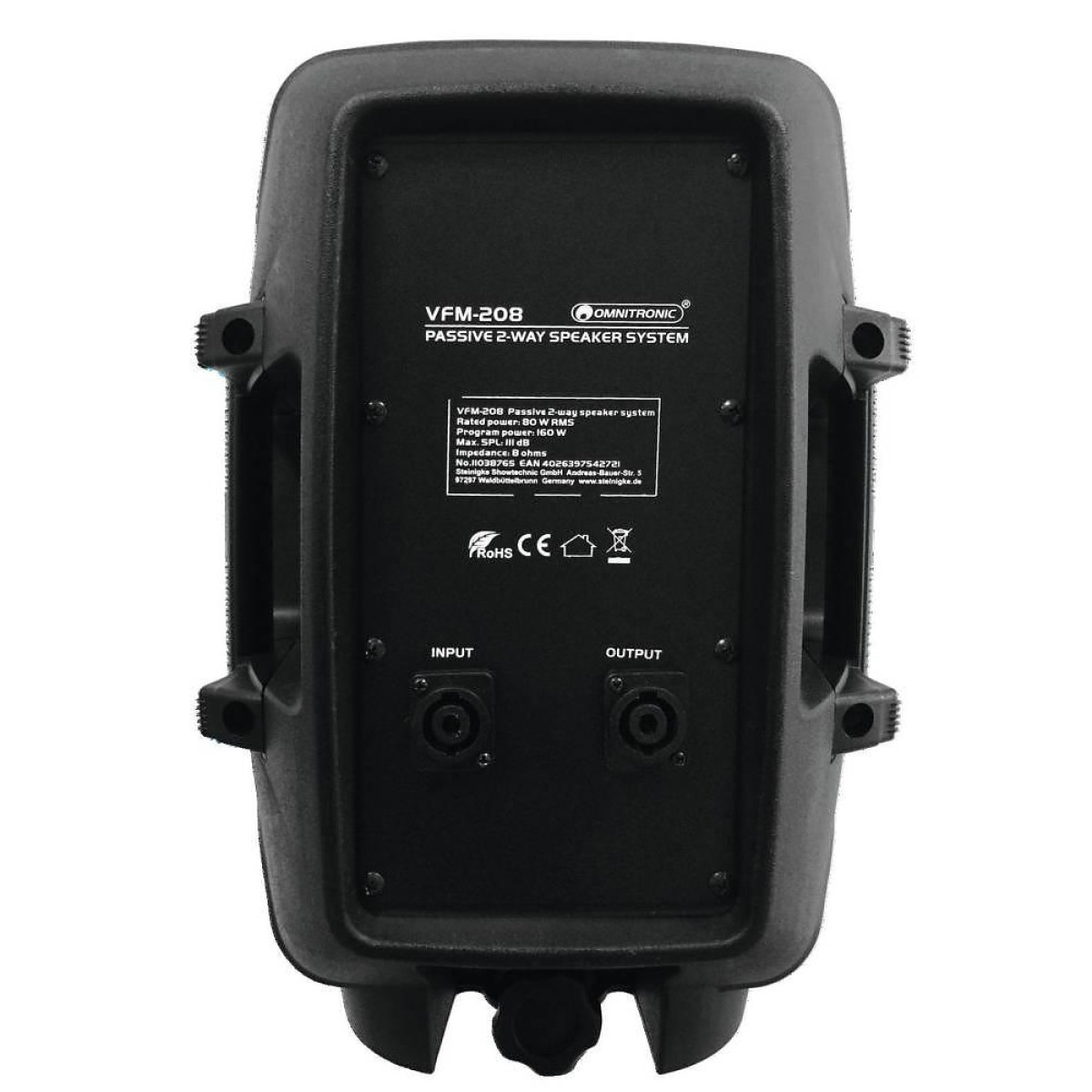 HXEIO 2 ΔΡΟΜΩΝ 160W 1X8'' 8Ω HXEIO 2 ΔΡΟΜΩΝ 160W 1X8'' 8Ω