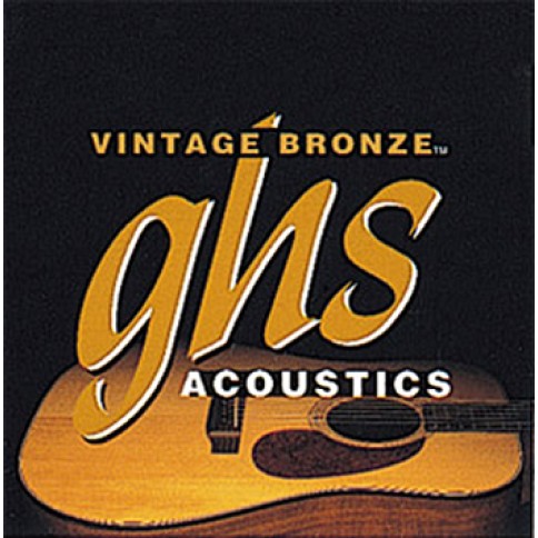 GHS ACOUSTIC GUITAR STRINGS VINT BRONZE
