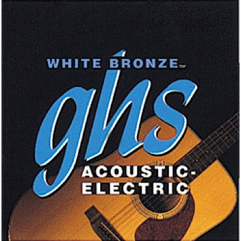 GHS ΣΕΤ ΧΟΡΔΕΣ ΑΚΟΥΣΤΙΚΗΣ WHITE BRONZE