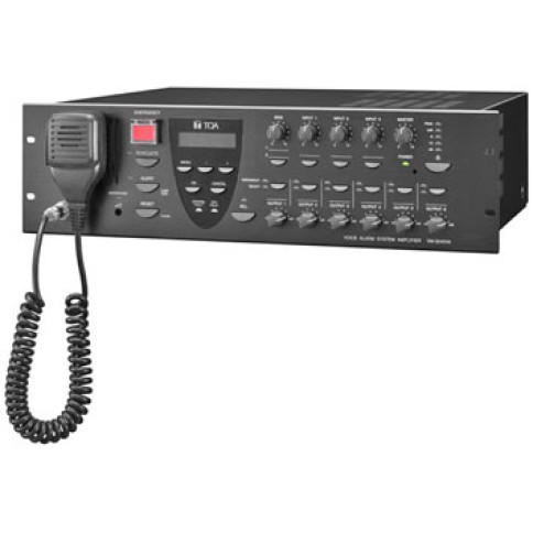 TOA MIXER AMPLIFIER 5 INPUTS 360W/100V 6 ZONES